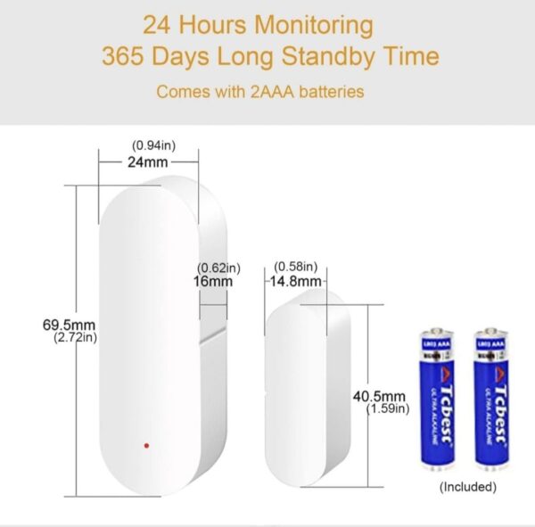 Tuya Wifi smart motion door sensor - Image 3