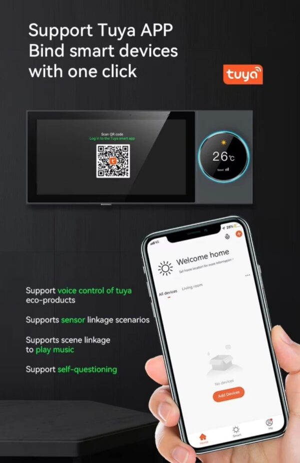 TUYA SMART CONTROL PANEL TOUCH SCREEN 6 INCH - Image 7
