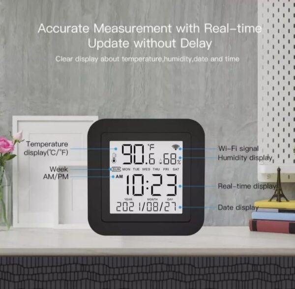 Tuya Smart WiFi IR Universal Remote with Temperature & Humidity Sensor - Image 5