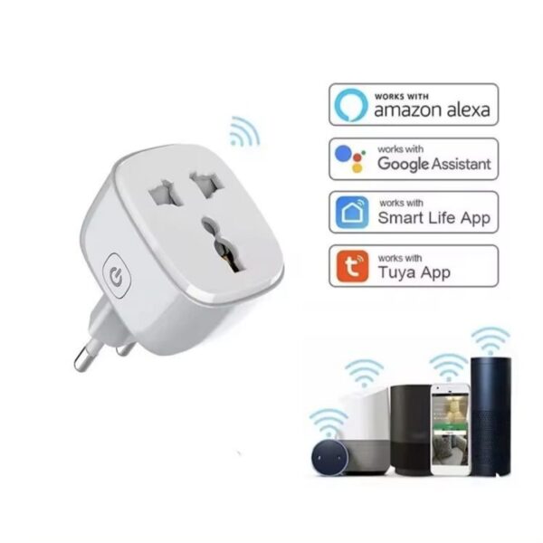 Wifi Smart Power Plug With One Port And Multi Protection - Image 3