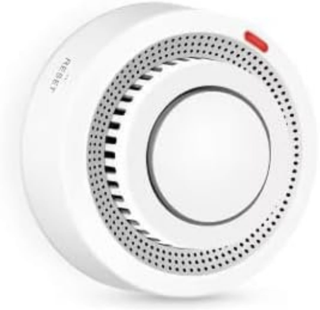 Smart WiFi Smoke Detector Compatible with Google Assistant, Alexa, Tuya