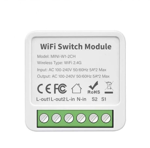 Tuya Wifi smart mini switch (3 GANG) - Image 3