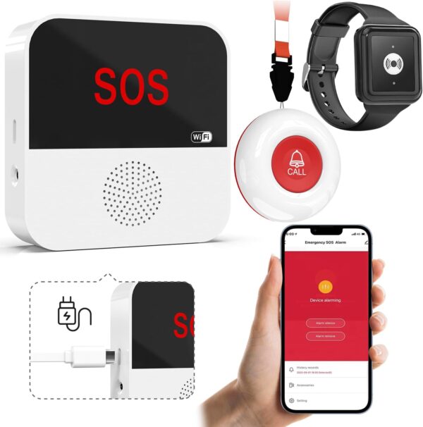 Tuya Wifi Smart Emergency Call Kit  (S.O.S )  For seniors - Image 19
