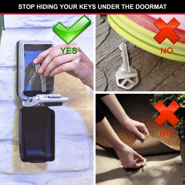 Master Lock Light Up Dial Key Safe [Wall mounted] [Outdoor] - Image 7