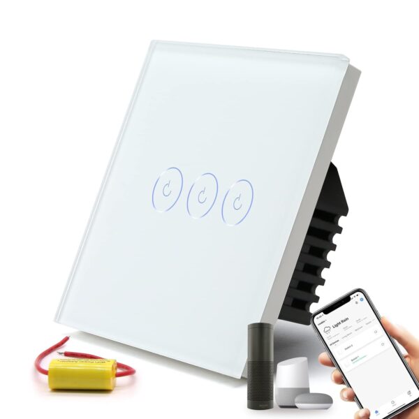 AXUS EU WIFI Smart Light Switches RF433 No Neutral Wire Required - Image 3