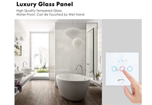AXUS EU WIFI Smart Light Switches RF433 No Neutral Wire Required - Image 6