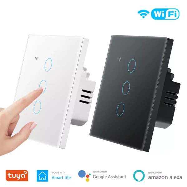 AXUS EU WIFI Smart Light Switches RF433 No Neutral Wire Required - Image 8