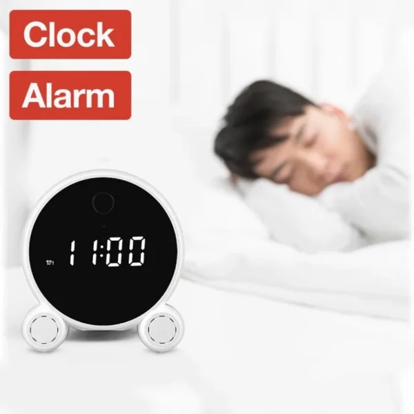 Tuya Wifi Alarm Portable Clock Camera HD 1080P, Night Vision, Motion Detection,  Home Security Surveillance, Wifi Clock IP Camera - Image 11