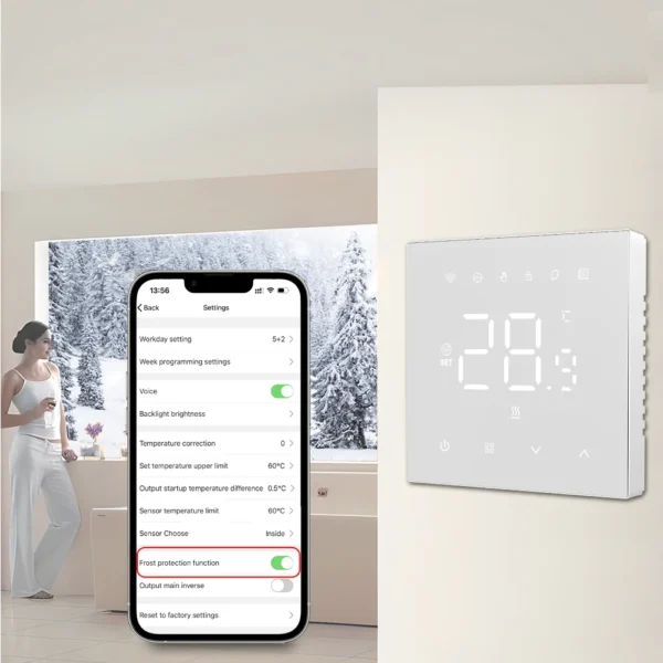 Tuya WiFi Smart Thermostat for Gas Boiler/Electric heating - Image 10