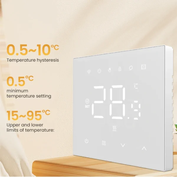 Tuya WiFi Smart Thermostat for Gas Boiler/Electric heating - Image 12