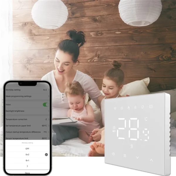 Tuya WiFi Smart Thermostat for Gas Boiler/Electric heating - Image 6