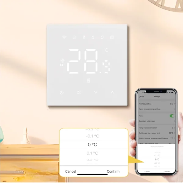 Tuya WiFi Smart Thermostat for Gas Boiler/Electric heating - Image 14