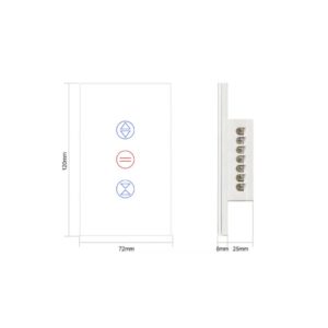 مفتاح الغالق الذكي Tuya Zigbee (1 GANG)