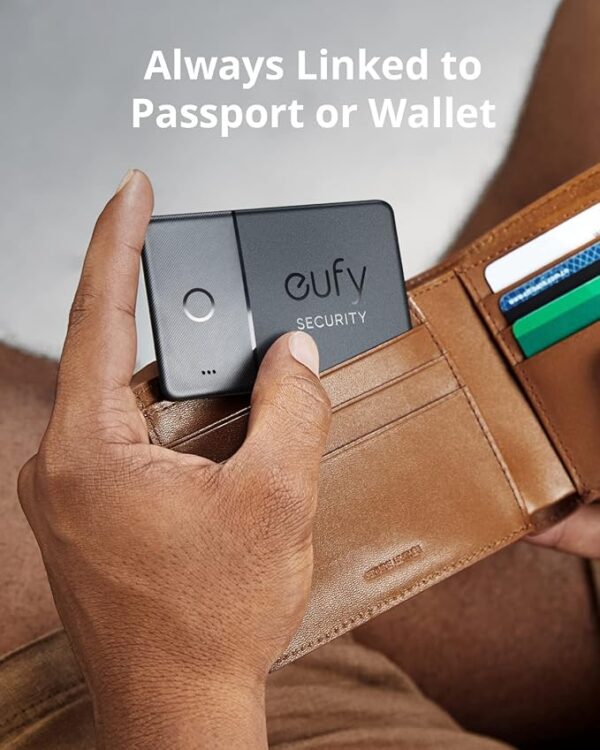 ⁦Eufy Security by Anker SmartTrack Card Wallet Tracker, Phone Finder⁩ - الصورة ⁦5⁩