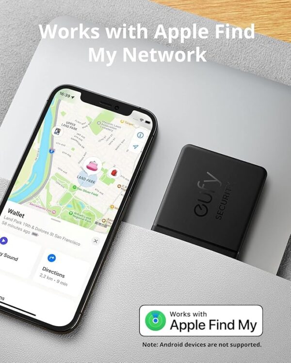 ⁦Eufy Security by Anker SmartTrack Card Wallet Tracker, Phone Finder⁩ - الصورة ⁦6⁩