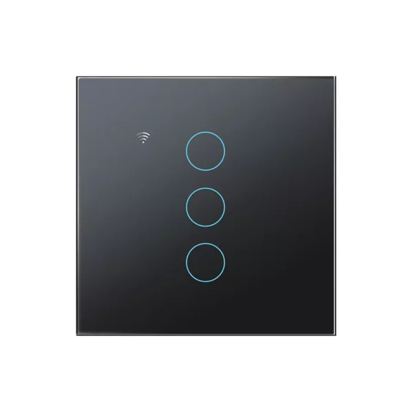⁦مفاتيح إضاءة ذكية تاتش AXUS EU WIFI RF433 لا تتطلب سلكًا محايدًا Tuya/Alexa/Google Home⁩ - الصورة ⁦4⁩